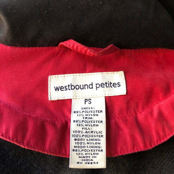 Women's VTG Westbound Red Jacket, Sz. SP - Picture 10 of 16